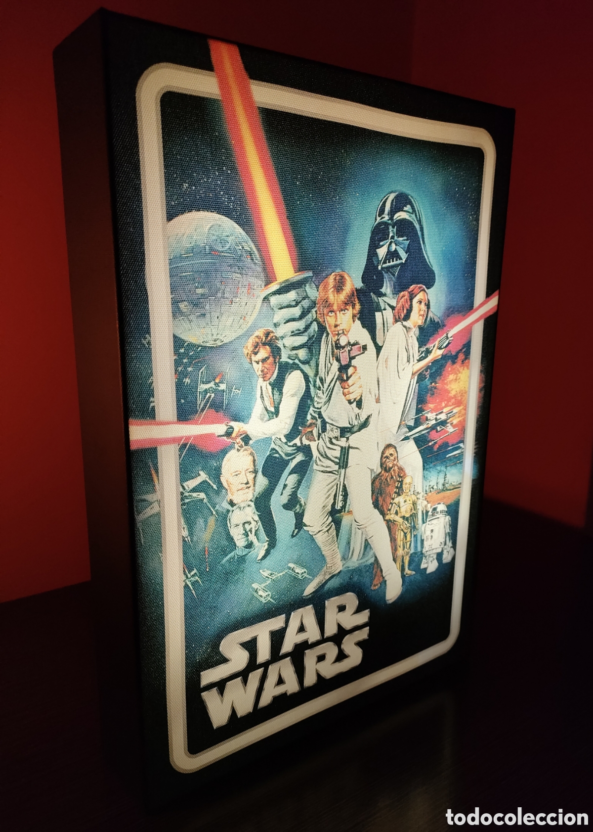 Cinema: STAR WARS CUADRO RETROILUMINADO