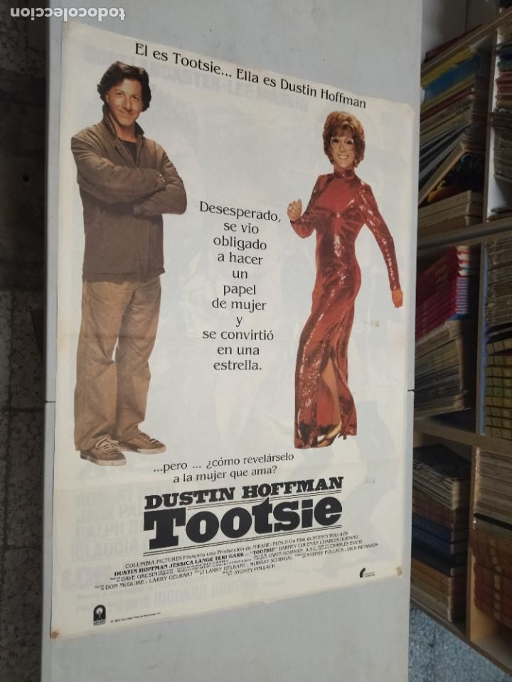 Cine: TOOTSIE / DUSTIN HOFFMAN / CARTEL DE CINE ORIGINAL