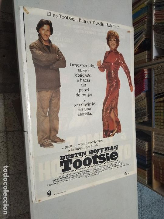 Cine: TOOTSIE / DUSTIN HOFFMAN / CARTEL DE CINE ORIGINAL