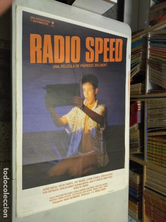 Cinema: RADIO SPEED / FRANCESC BELLMUNT / CARTEL DE CINE ORIGINAL