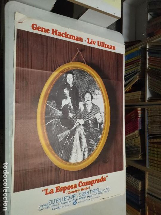 Cin&eacute;ma: LA ESPOSA COMPRADA / GENE HACKMAN, LIV ULLMAN / CARTEL DE CINE ORIGINAL