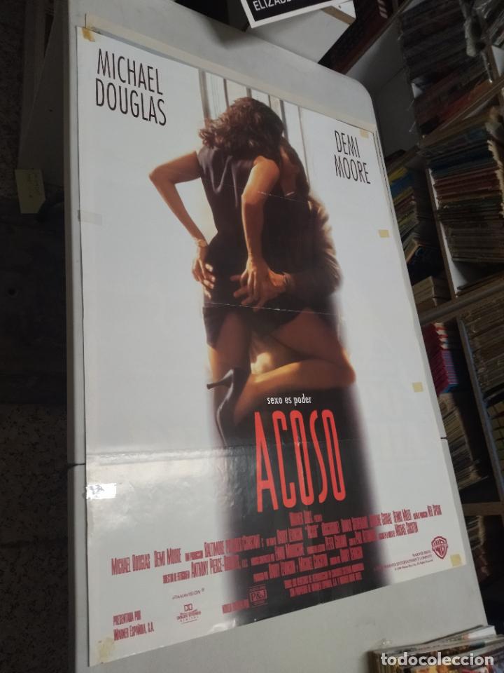 Cin&eacute;ma: ACOSO / MICHAEL DOUGLAS, DEMI MOORE / CARTEL DE CINE ORIGINAL