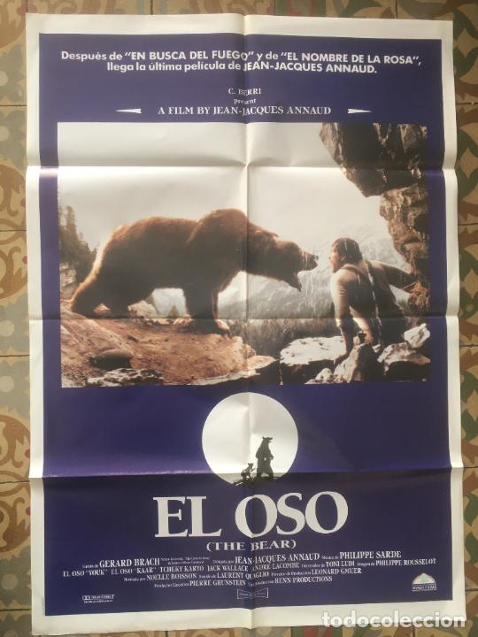 Cinema: el oso the bear l'ours poster cartel original estreno