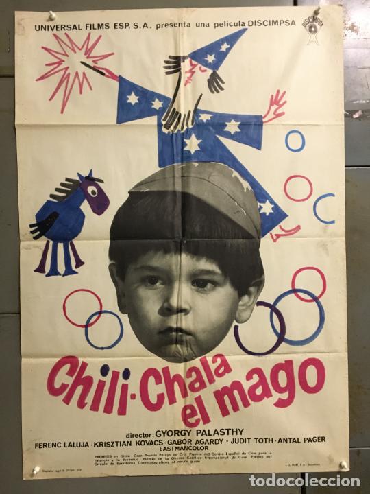 Cinema: DCO U215 CHILI CHALA EL MAGO CINE HUNGARO POSTER ORIGINAL 70X100 ESTRENO