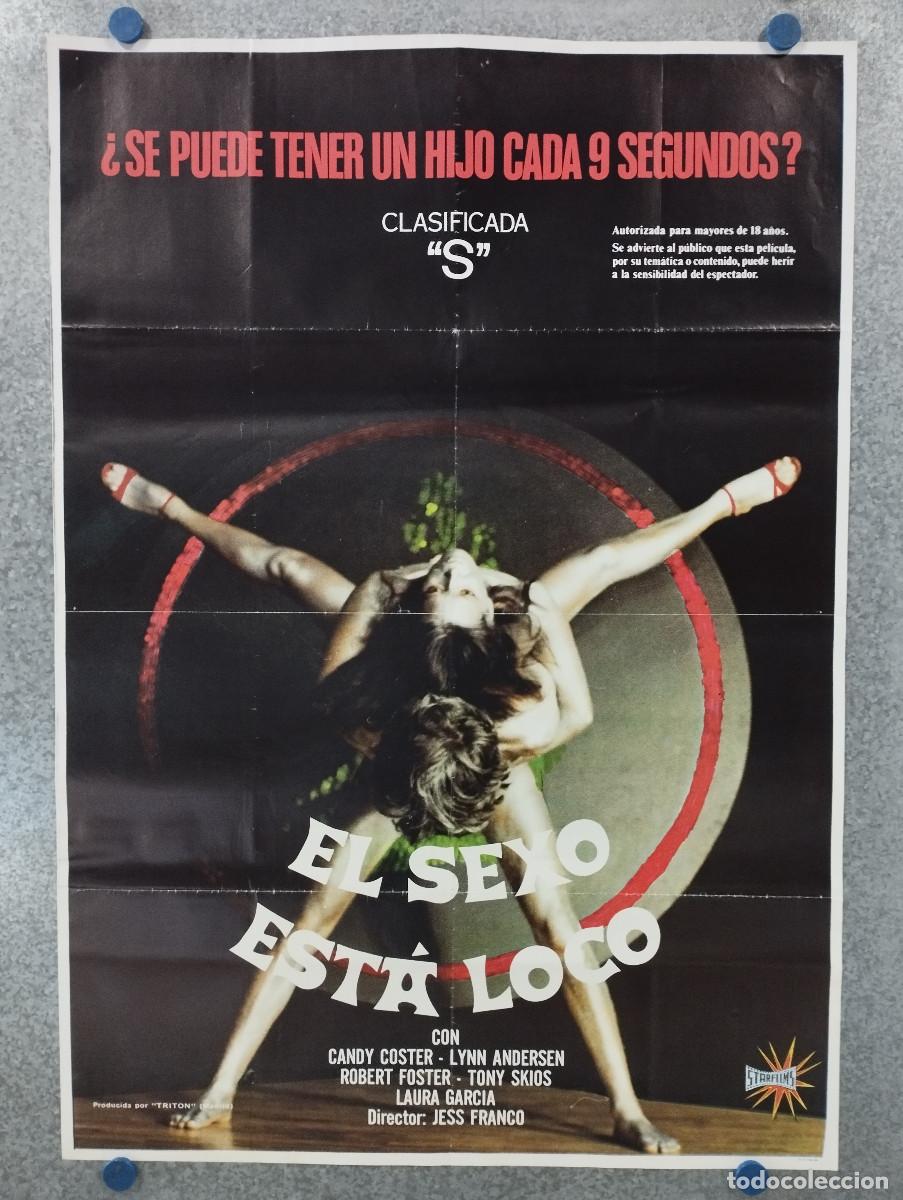 el sexo está loco. lina romay, lynn endersson, - Acquista Poster e  locandine di film comici su todocoleccion