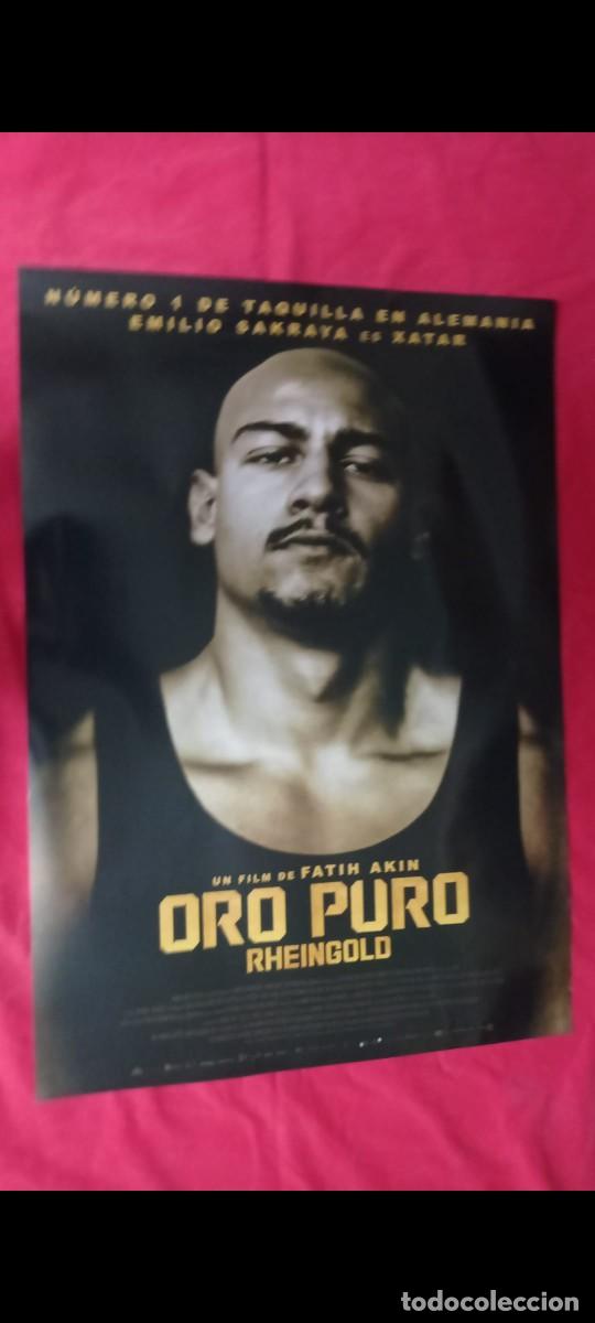 Cine: P&Oacute;STER ORO PURO - Foto 1