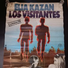 Cine: LOS VISITANTES ELIA KAZAN PÓSTER DE CINE ORIGINAL 70X100 PR9. Lote 391691634