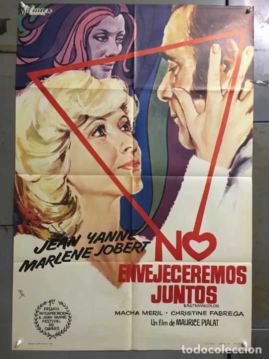 Cinema: DCO S324 NO ENVEJECEREMOS JUNTOS JEAN YANNE MARLENE JOBERT MCP POSTER ORIGINAL 70X100 ESTRENO