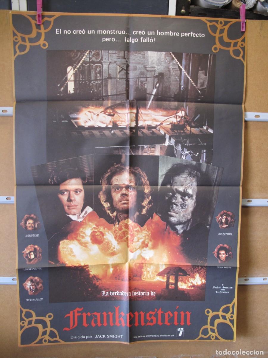 Cine: POSTER2133 LA VERDADERA HISTORIA DE FRANKENSTEIN