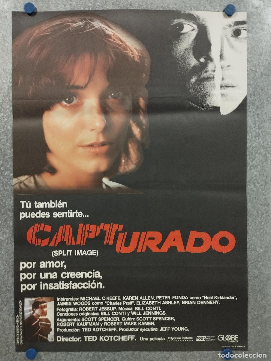 Cinema: Capturado. Michael O'Keefe, Karen Allen, James Woods, Peter Fonda A&Ntilde;O 1983 POSTER ORIGINAL