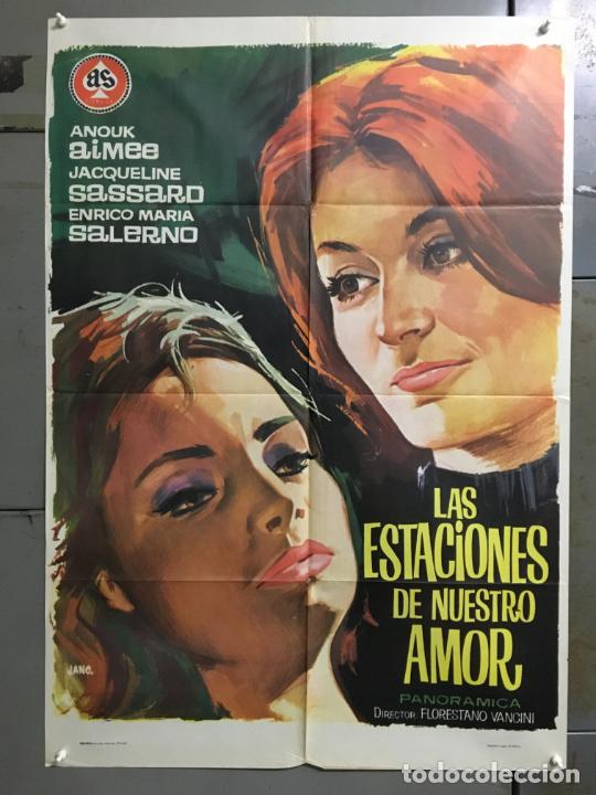 Cinema: DCO S476 ESTACIONES DE NUESTRO AMOR ANOUK AIMEE JACQUELINE SASSARD JANO POSTER ORIG 70X100 ESTRENO