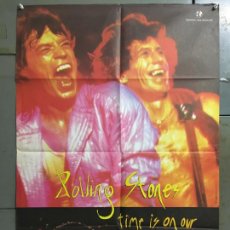 Cine: DCO U447 TIME IS ON OUR SIDE ROLLING STONES POSTER ORIGINAL 70X100 ESTRENO