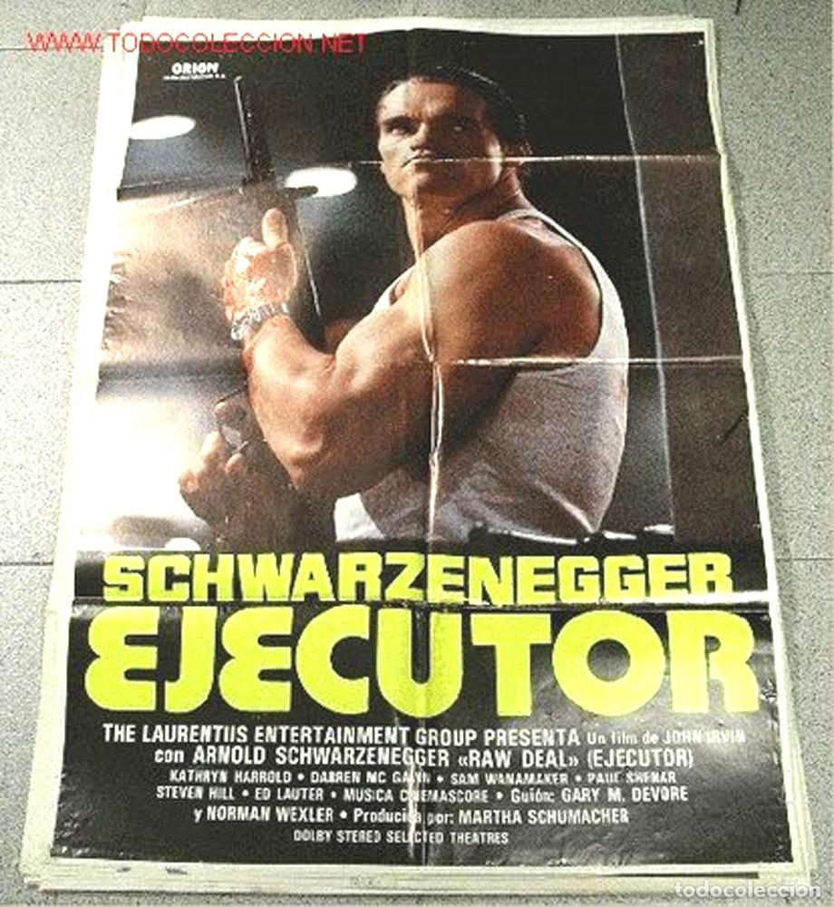Cine: Arnold Schwarzenegger El Ejecutor 90 x 65 cm. - Foto 1