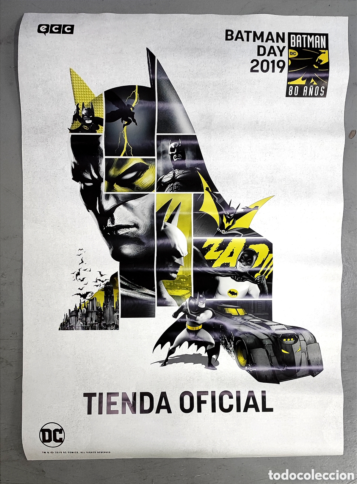 poster ecc de dc comics especial aniversario 80 - Buy Other movie posters  on todocoleccion