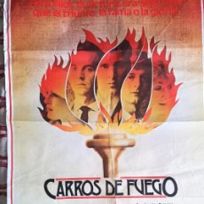 Cine: CARROS DE FUEGO - CARTEL ORIGINAL ESPAÑOL 70X100CM.. Lote 398765564