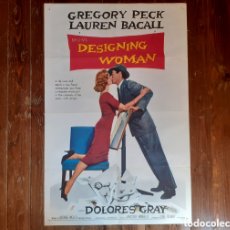 Cine: MI DESCONFIADA ESPOSA (DESIGNING WOMAN) GREGORY PECK, LAUREN BACALL ORIGINAL USA 1957