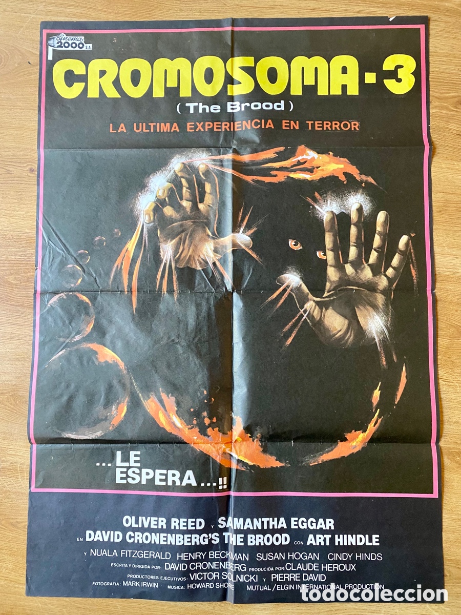 Cine: P&Oacute;STER PEL&Iacute;CULA CROMOSOMA 3. - Foto 2