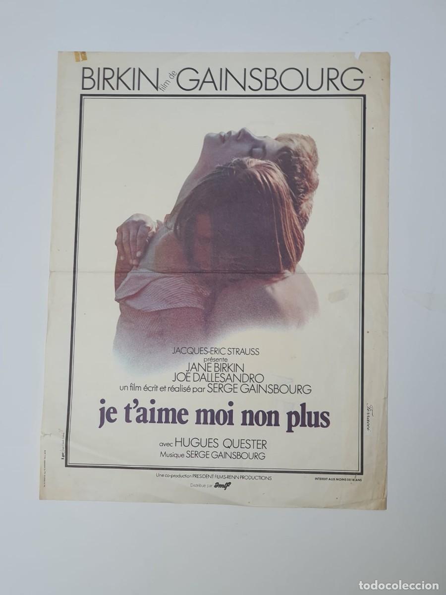 Cine: POSTER JE TAIME MOI NON PLUS - Foto 1