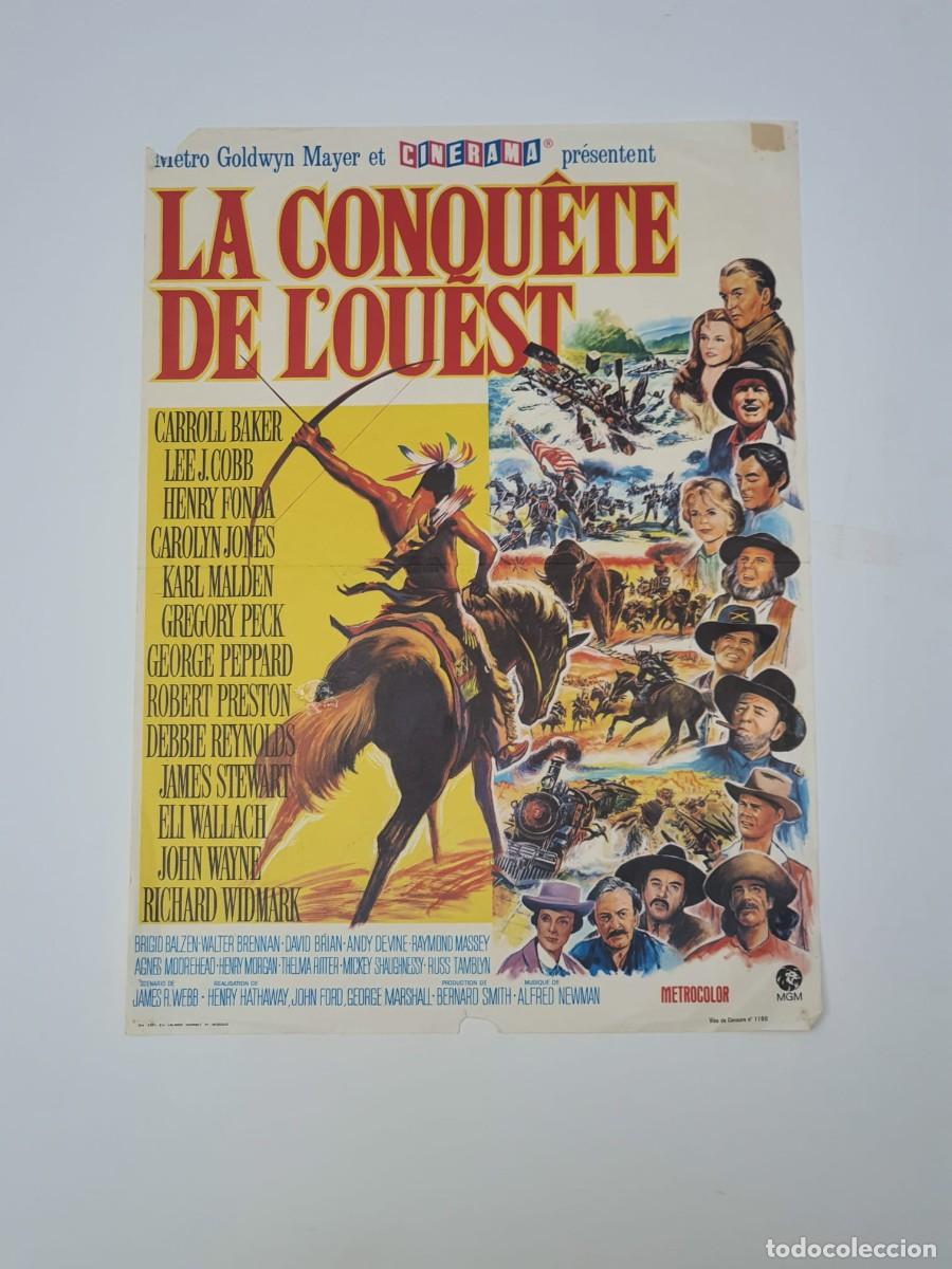 Cine: POSTER LA CONQUETE DE LOUEST - Foto 1