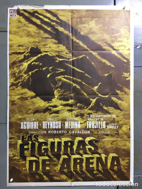 Kino: DCO S653 LAS FIGURAS DE ARENA ELSA AGUIRRE DAVID REYNOSO MONTALBAN POSTER ORIGINAL 70X100 ESTRENO