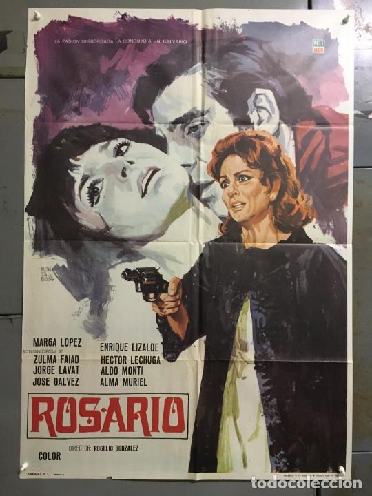 Kino: DCO S662 ROSARIO MARGA LOPEZ MONTALBAN POSTER ORIGINAL 70X100 ESTRENO