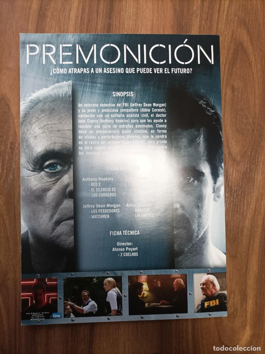 Cine: Cartel de pel&iacute;cula - PREMONICI&Oacute;N - Foto 2