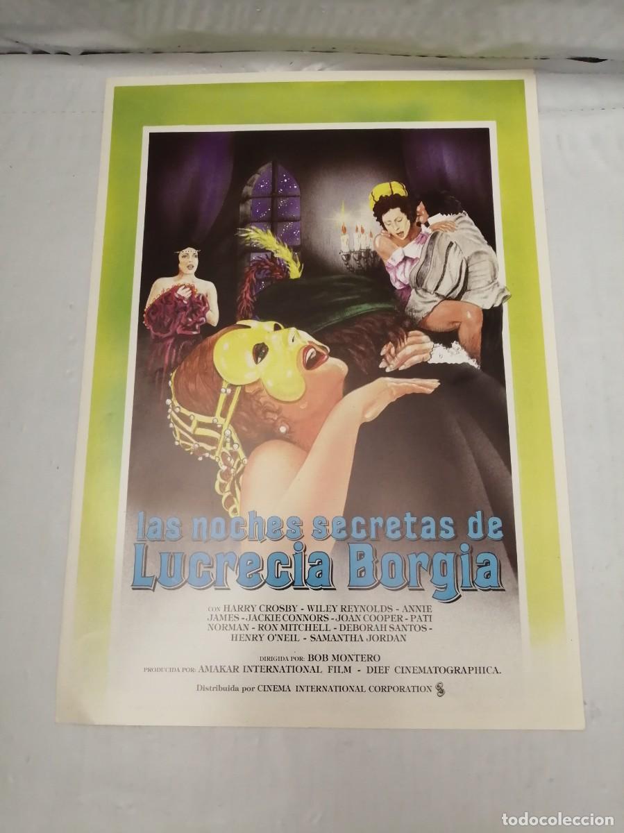 afiche díptico original 1982 de la película las - Compra venta en  todocoleccion