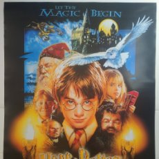 Cine: CARTEL ORIGINAL - USA - HARRY POTTER AND THE SORCERERS STONE (2001). Lote 400667399