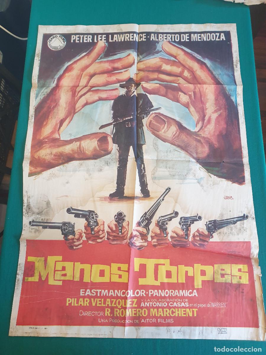 Cine: MANOS TORPES 70 X 100 APROX - Foto 1