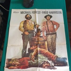 Cine: LE LLAMABAN CALAMIDAD MICHAEL FOREST FRED HARRISON POSTER ORIGINAL 70X100. Lote 401040619