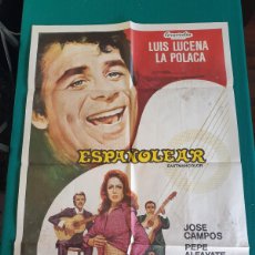 Cine: ESPAÑOLEAR. LUIS LUCENA, LA POLACA. AÑO 1969. 100 X 70 APROX. Lote 401107799