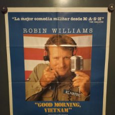 Cine: GOOD MORNING, VIETNAM, 1987. Lote 401200884