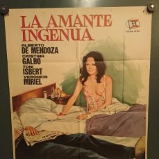Cine: LA AMANTE INGENUA, 1977. Lote 401205139