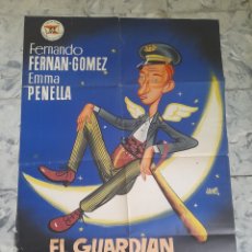 Cine: CARTEL EL GUARDIAN DEL PARAÍSO, 1958, FERNANDO FERNAN GOMEZ, EMMA PANELLA