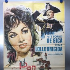 Cine: PAN, AMOR Y FANTASIA - GINA LOLLOBRIGIDA, VITTORIO DE SICA, AÑO 1965 - MATAIX. Lote 402260374