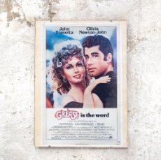 Cine: PÓSTER GREASE. Lote 402755959