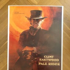Cine: POSTER PARED 61X91 CENTÍMETROS NUEVO Y SIN USO PALE RIDER CLINT EASTWOOD. Lote 403025899
