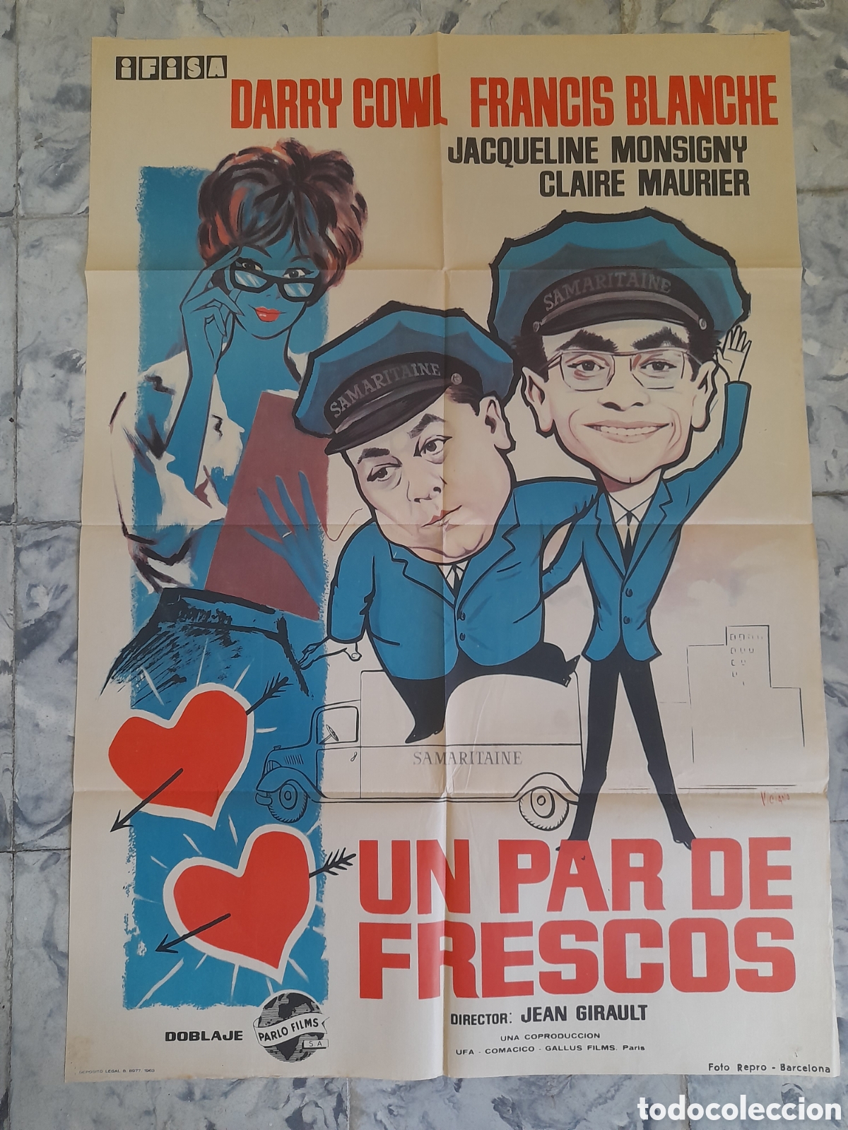 cartel un par de frescos, 1963, viciano, darry - Compra venta en  todocoleccion