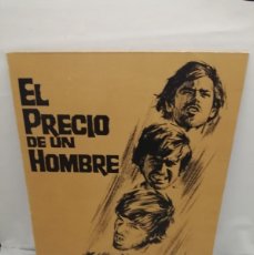 Cine: AFICHE DE LA PELÍCULA DE 1966 EL PRECIO DE UN HOMBRE (EUGENIO MARTÍN). Lote 403173389
