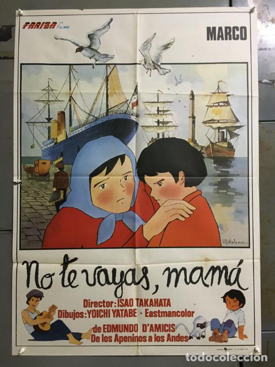 Cinema: DCO V059 NO TE VAYAS MAMA MARCO SERIE TV IR HELENA POSTER ORIGINAL 70X100 ESTRENO