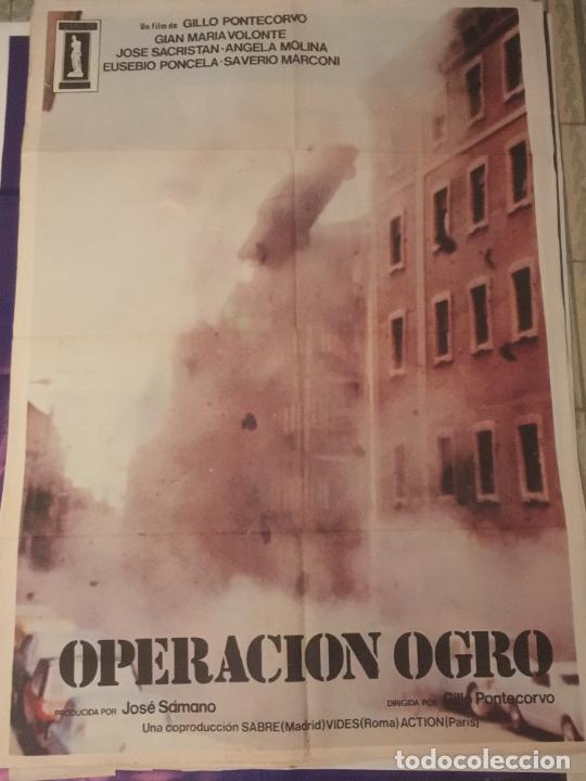 Cinema: operacio ogro gillo pontecorvo poster cartel original estreno
