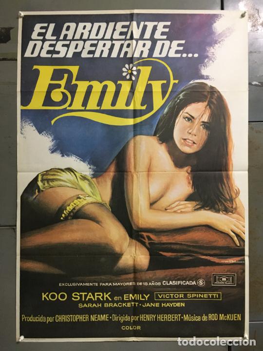 Cine: DCO V378 EL ARDIENTE DESPERTAR DE EMILY KOO STARK SEXY MAC POSTER ORIGINAL 70X100 ESTRENO