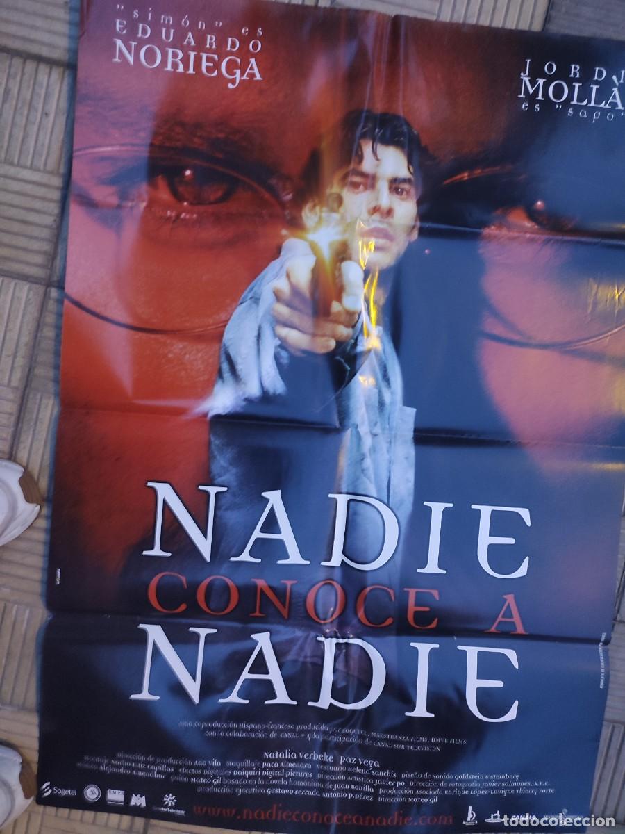Cinema: Cartel de cine nadie conoce a nadie 70x100 aproximadamente