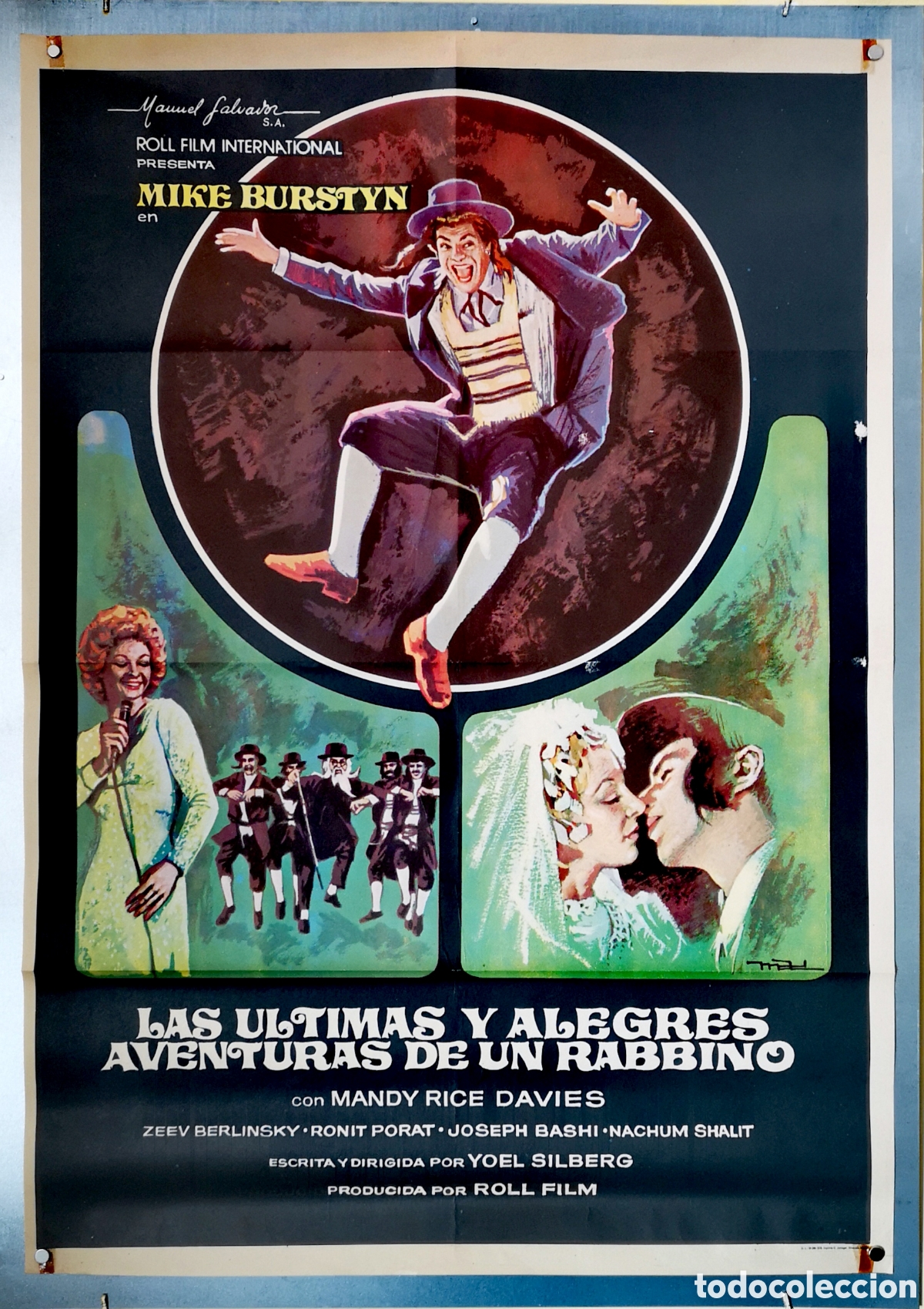 Cinema: LAS ULTIMAS Y ALEGRES AVENTIRAS DE UN RABINO - 70 X 100 - MAC -(12)