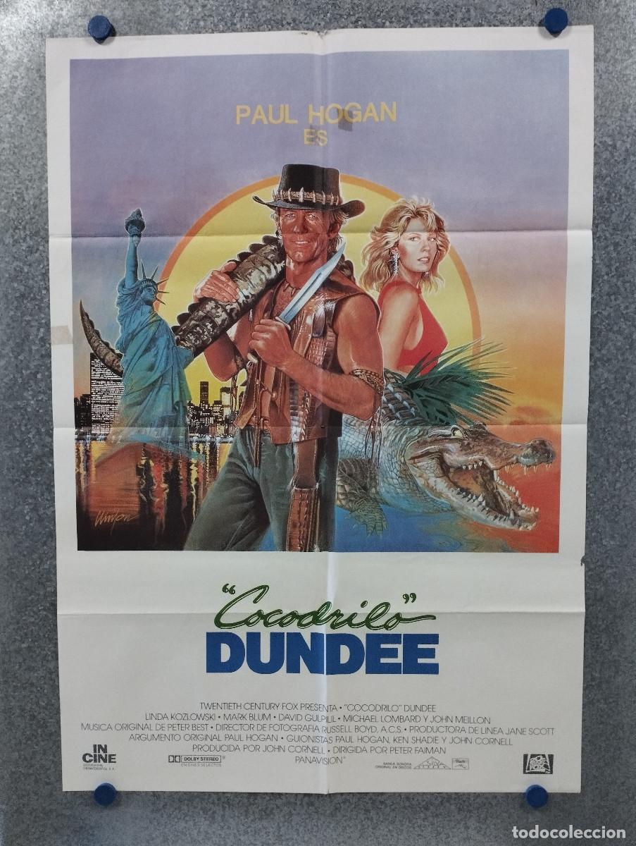 cocodrilo dundee. paul hogan, linda kozlowski p - Buy Posters of adventure  movies on todocoleccion