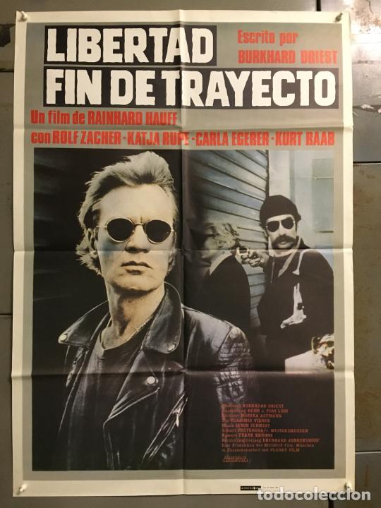 Cinema: ABT41 LIBERTAD FIN DE TRAYECTO RAINHARD HAUFF POSTER ORIGINAL 70X100 ESTRENO