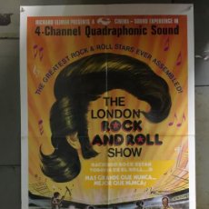 Cine: ABT82 THE LONDON ROCK AND ROLL SHOW MICK JAGGER JERRY LEE LEWIS BILL HALEY POSTER ORIG USA 70X105