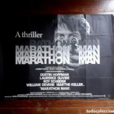 Cine: ”MARATHON MAN” DUSTIN HOFFMAN, LAURENCE OLIVIER CARTEL ORIGINAL ESTRENO UK 1976 VER INFO