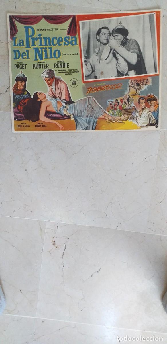 Cine: LA PRINCESA DEL NILO LOBBY CARD ORIGINAL - Foto 1