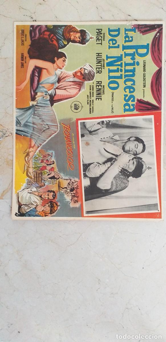 Cine: LA PRINCESA DEL NILO LOBBY CARD ORIGINAL - Foto 2